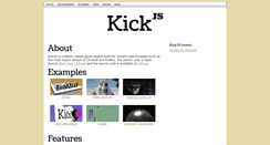Desktop Screenshot of kickjs.org